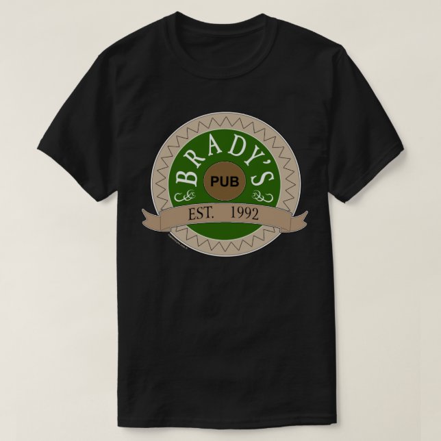 Camiseta Irish Brady Pub (Diseño del anverso)
