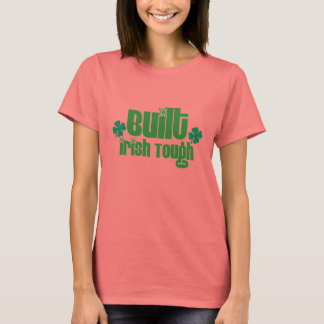 Camiseta Irish Construido Tough Shamrock