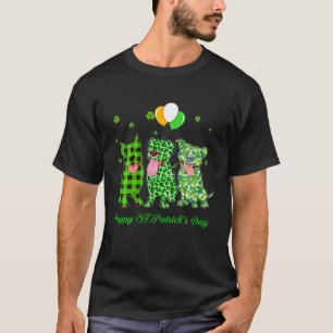 Camiseta Irish Cool Dog Lovers Shamrock Happy St Patrick's