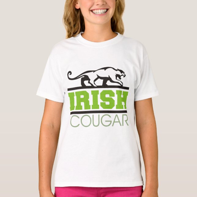 Camiseta Irish Cougar (Anverso)