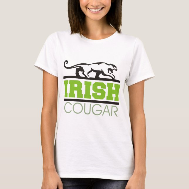 Camiseta Irish Cougar (Anverso)