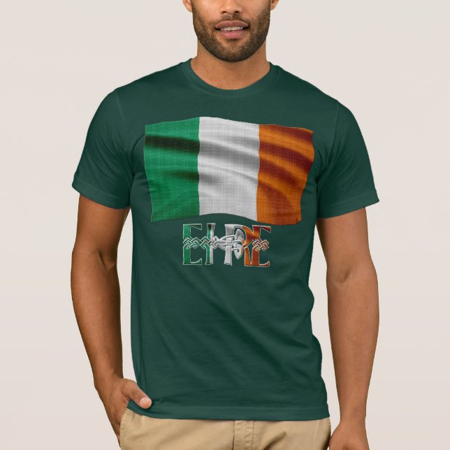Camiseta IRISH FLAG GIFT RANGE ~ Eirinn go brach! (Anverso)