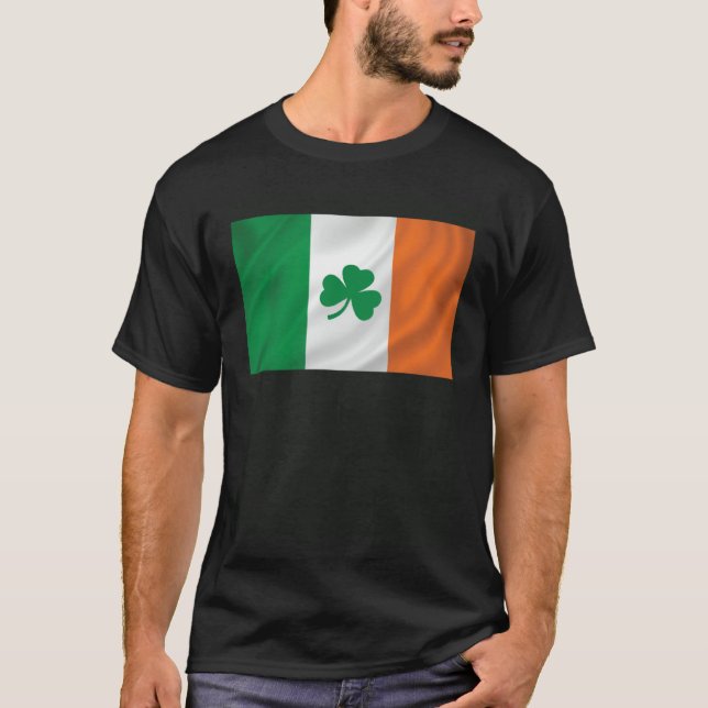 Camiseta Irish Flag Irish Pride Shamrock (Anverso)