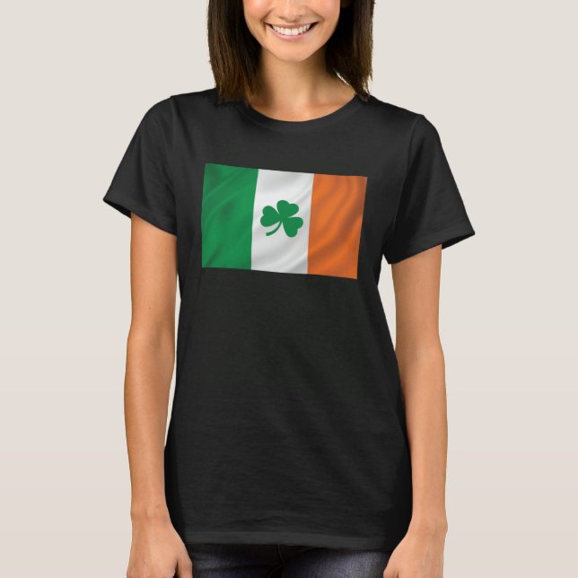 Camiseta Irish Flag Irish Pride Shamrock (Anverso)