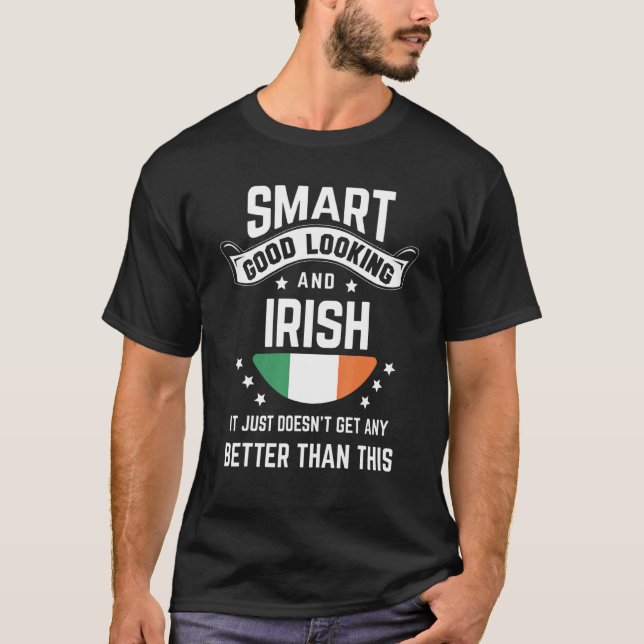 Camiseta Irish Flag Native Pride  Ireland Irish Roots (Anverso)