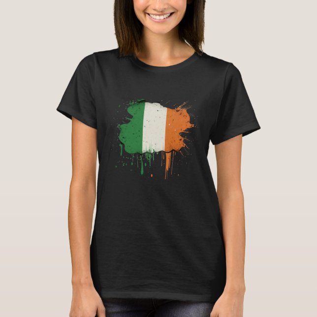 Camiseta Irish Flag St Patrick s Day (Anverso)
