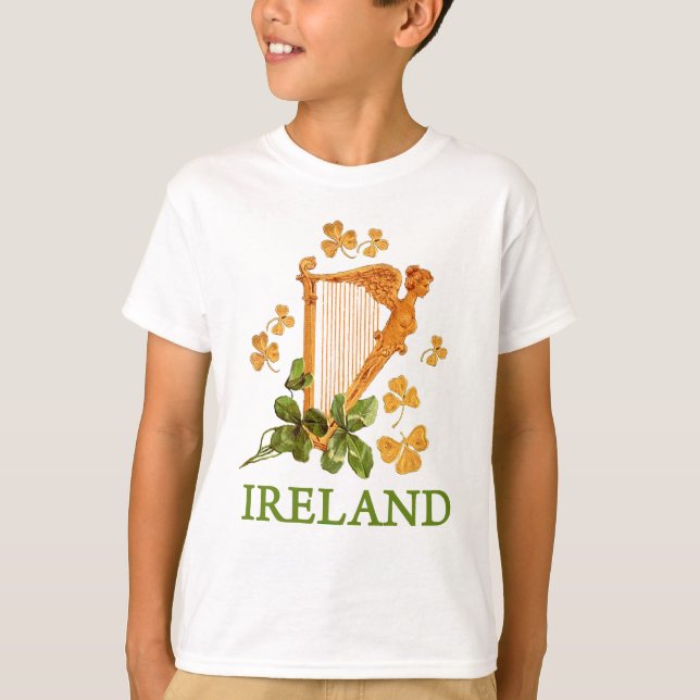 CAMISETA IRISH HARP (Anverso)