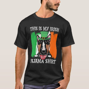 Camiseta Irish Lucky Shamrock Bull Terrier St Patrick's Day