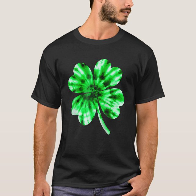 Camiseta Irish Lucky Shamrock Green Clover St Patrick's Day (Anverso)