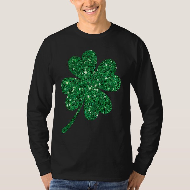 Camiseta Irish Lucky Shamrock Green Clover St Patrick's Day (Anverso)