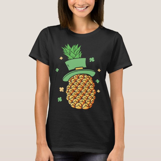 Camiseta Irish Pineapple St Patrick s Day Ireland (Anverso)