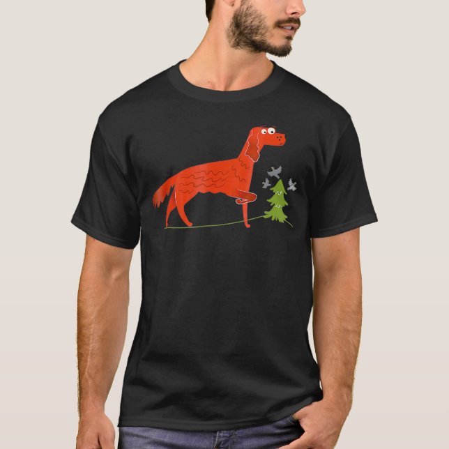 Camiseta Irish Red Setter   Irish Setter Dog Lover Gift (Anverso)
