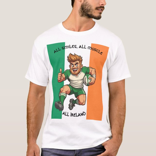 Camiseta Irish Rugby Charge (Anverso)