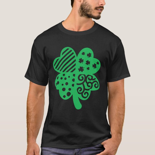 Camiseta Irish Saint Paddy's Shamrock Happy St Patrick's Da (Anverso)