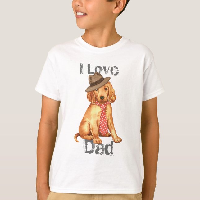 Camiseta Irish Setter Dad (Anverso)