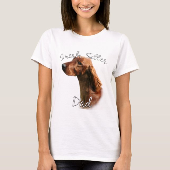 Camiseta Irish Setter Dad 2 (Anverso)