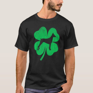 Camiseta Irish Shamrock Leaf Doberman Dog St Patricks Day