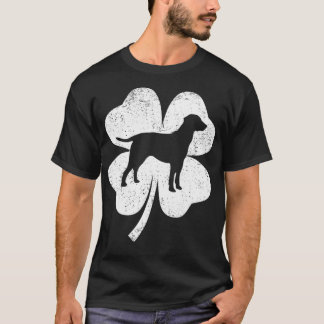 Camiseta Irish Shamrock Leaf Labrador Dog St