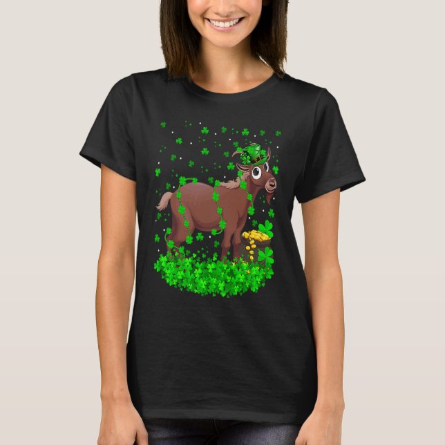 Camiseta Irish Shamrock Leprechaun Chamois St Patrick's Day (Anverso)
