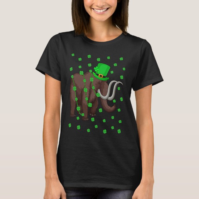 Camiseta Irish Shamrock Leprechaun Woolly St Patrick's Day (Anverso)