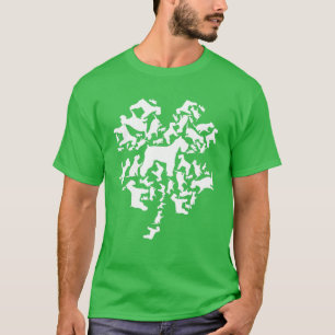 Camiseta Irish Shamrock St Patrick's Day Schnauzer Funny