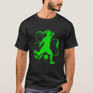 Camiseta Irish Soccer Shamrock Funny Irish St Patrick Day M