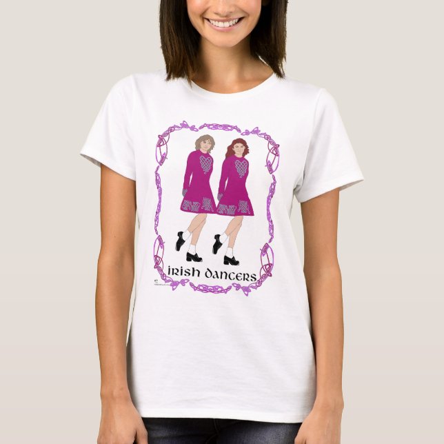 Camiseta Irish Step Dancers  (Anverso)