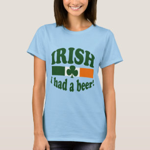 CAMISETA IRISH TENÍA CERVEZA