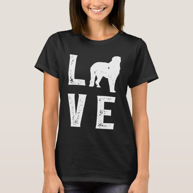 Camiseta Irish Wolfhound Love (Anverso)