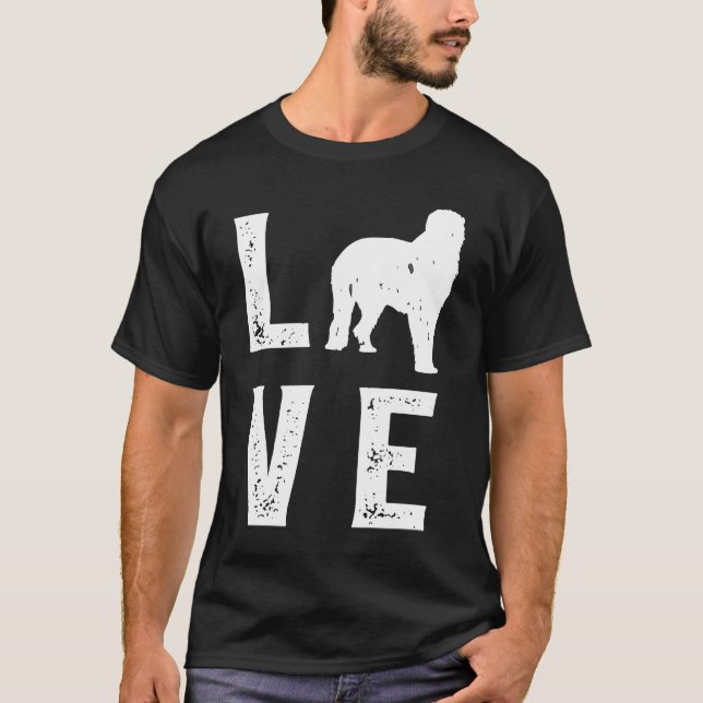 Camiseta Irish Wolfhound Love (Anverso)