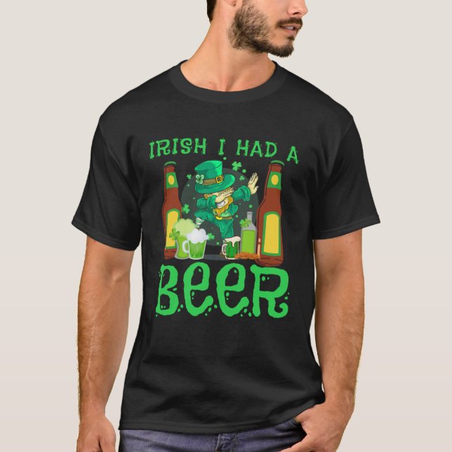 Camiseta Irish You Buy Me A Beer St Patrick s Day Drinking  (Anverso)