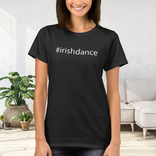 Camiseta #irishdance - negro - danza irlandesa