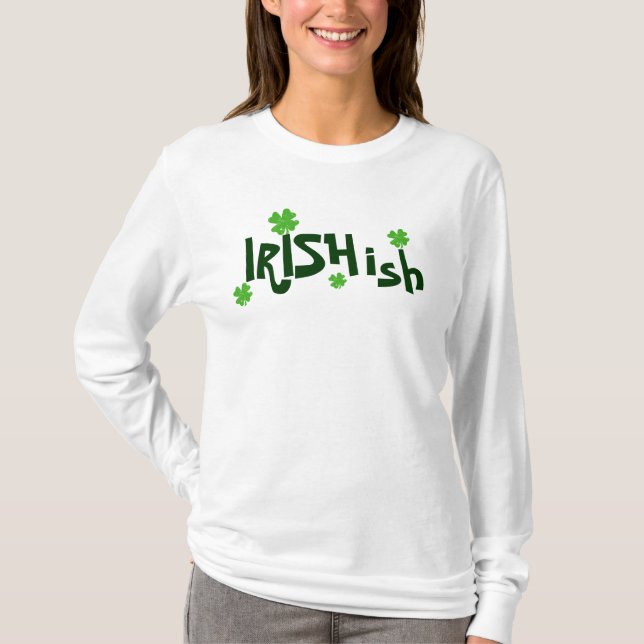 Camiseta Irishish Irlandés-ish (Anverso)