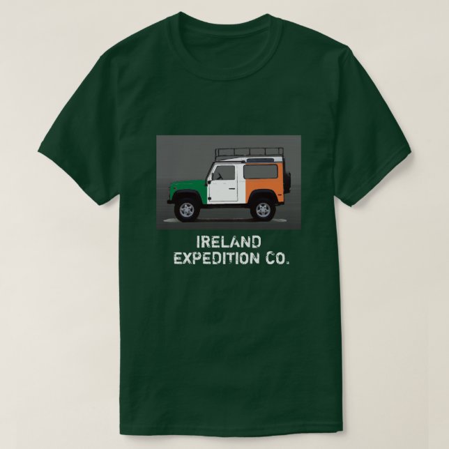 CAMISETA IRLANDA (Diseño del anverso)