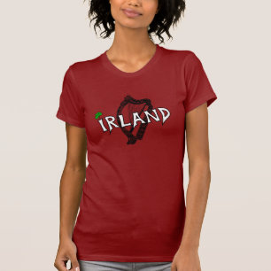 Camiseta Irlanda arpa Girlie