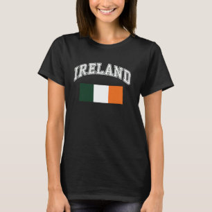 Camiseta Irlanda Bandera irlandesa Patrimonio Raíces Ascend