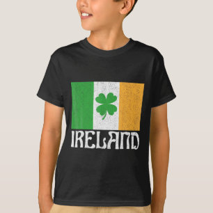 Camiseta Irlanda Bandera Irlandesa Retro Día De San Patrici