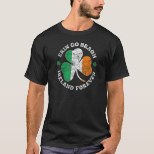 Camiseta Irlanda Buena Suerte Erin Go Bragh Hombres Irlande