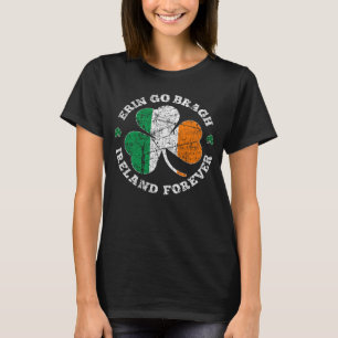 Camiseta Irlanda Buena Suerte Erin Go Bragh Hombres Irlande