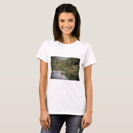 Camiseta Irlanda, condado de Cork, lago, cisnes, fotografía