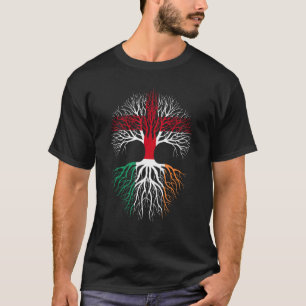 Camiseta Irlanda Creció Raíces Inglesas   Irlanda Bandera I