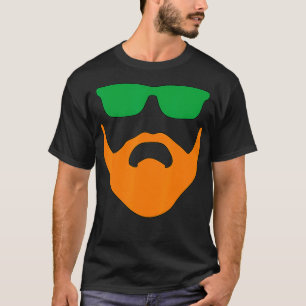 Camiseta Irlanda de la Barba St Pattys Ginger Redhead Celti