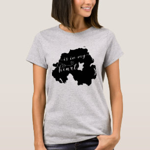 Camiseta Irlanda del Norte Está En Mi Corazón