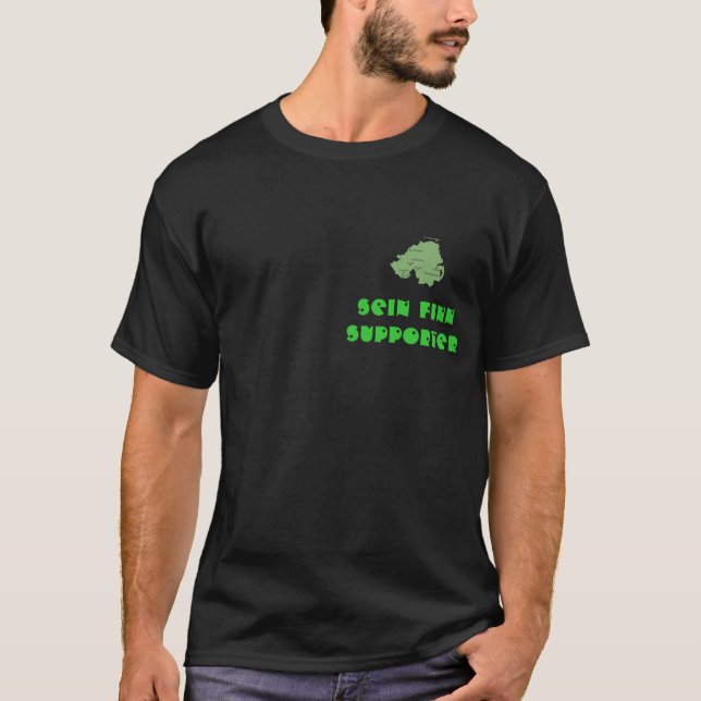 Camiseta Irlanda del Norte, PARTIDARIO del FINN de SEIN (Anverso)