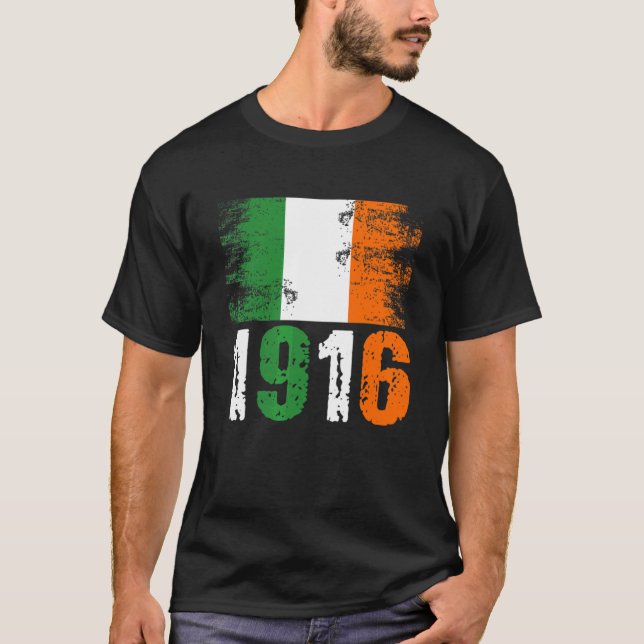 Camiseta Irlanda: El centenario del ascenso de la Pascua (Anverso)