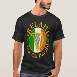 Camiseta ¡IRLANDA Erin Go Bragh! Harp irlandés