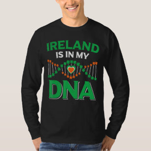 Camiseta Irlanda Está En Mi Adn Irlandés Roots Ireland St P