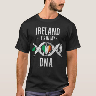 Camiseta Irlanda está en mi ADN Patrimonio de Guay St. Patr