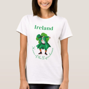 Camiseta Irlanda Hogar de los Duendes Día de San Patricio