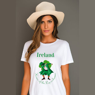 Camiseta Irlanda Hogar de los Duendes Día de San Patricio